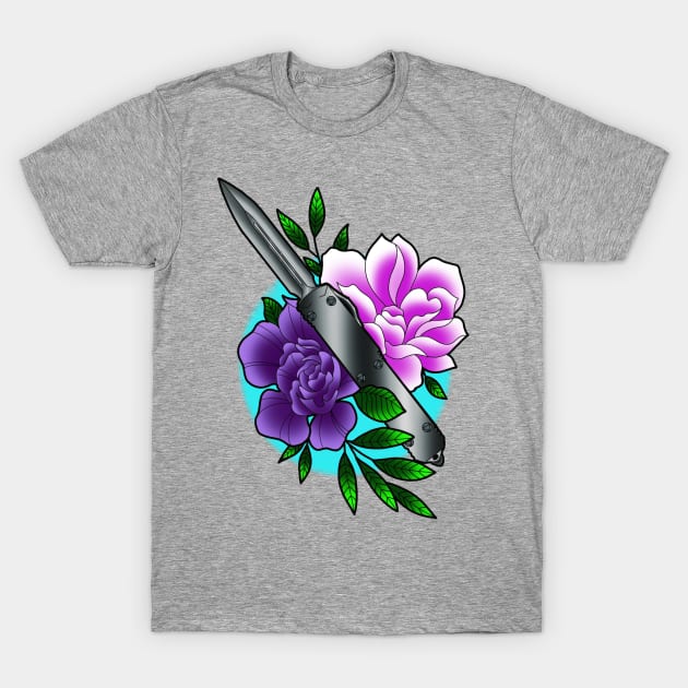 Stabby T-Shirt by Glockink